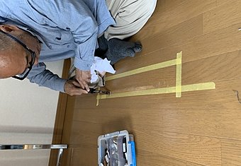福岡市東区馬出　床補修のイメージ